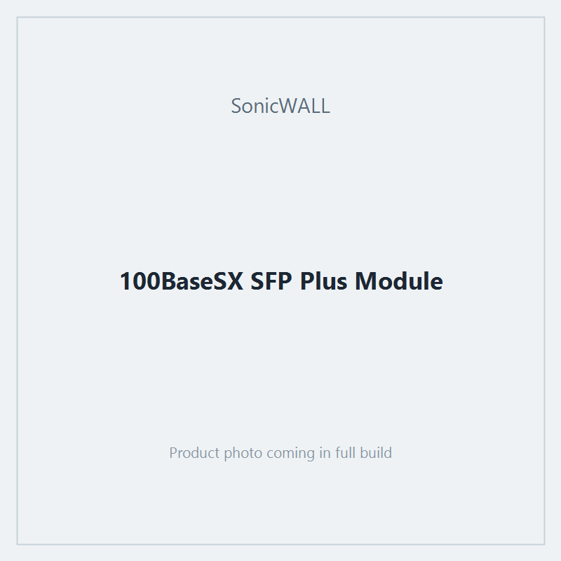 100BaseSX SFP Plus Module