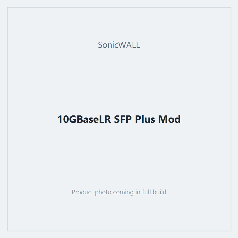 10GBaseLR SFP Plus Mod