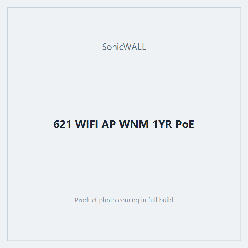 621 WIFI AP WNM 1YR PoE