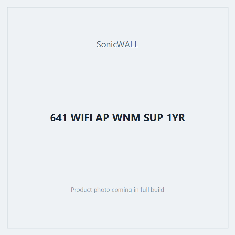 641 WIFI AP WNM SUP 1YR