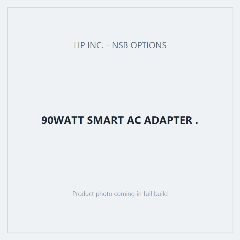 90WATT SMART AC ADAPTER .