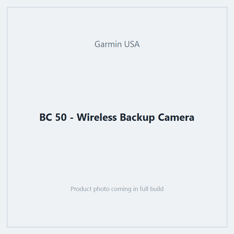 BC 50 - Wireless Backup Camera