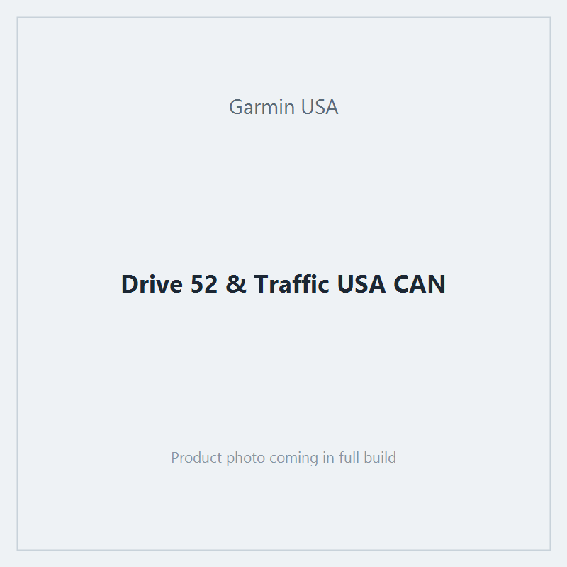Drive 52 & Traffic USA CAN