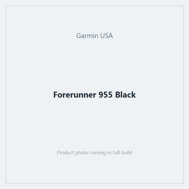Forerunner 955 Black