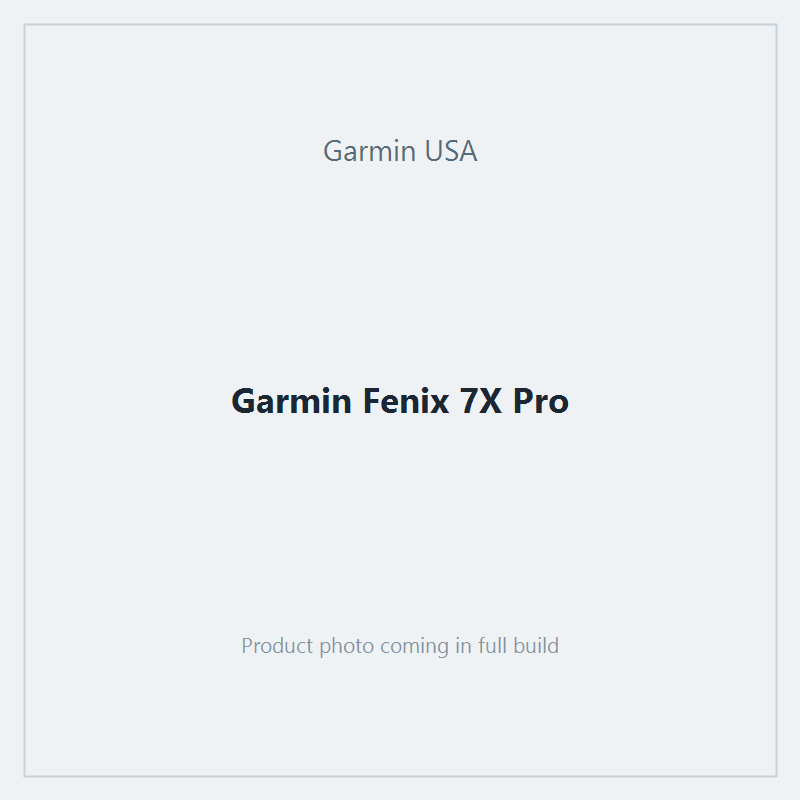 Garmin Fenix 7X Pro