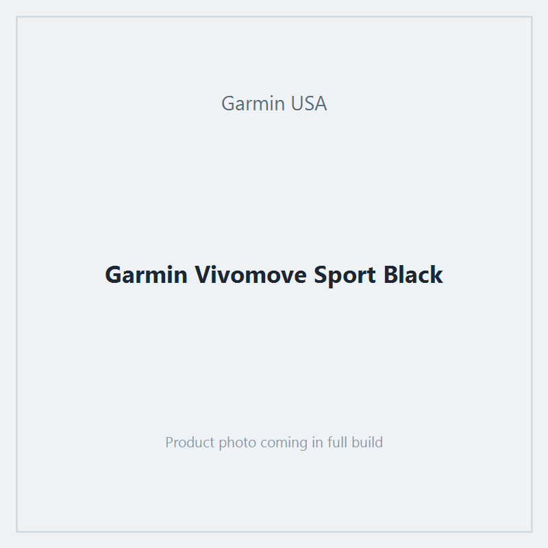 Garmin Vivomove Sport Black