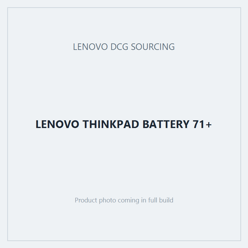 LENOVO THINKPAD BATTERY 71+
