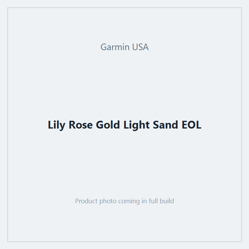 Lily Rose Gold Light Sand EOL