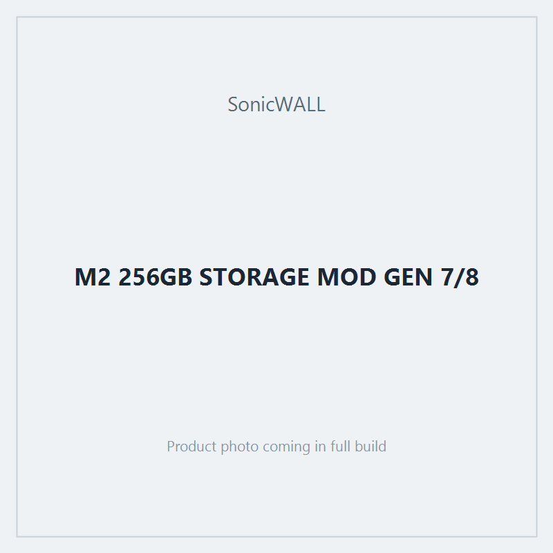 M2 256GB STORAGE MOD GEN 7/8