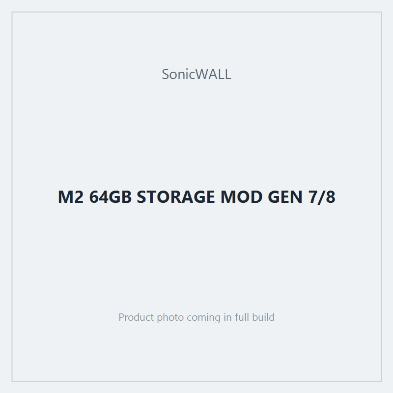 M2 64GB STORAGE MOD GEN 7/8