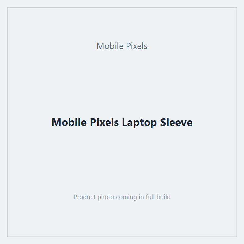 Mobile Pixels Laptop Sleeve