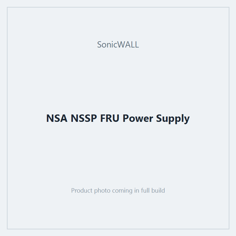 NSA NSSP FRU Power Supply