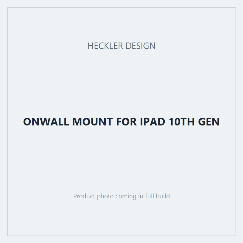 ONWALL MOUNT FOR IPAD 10TH GEN