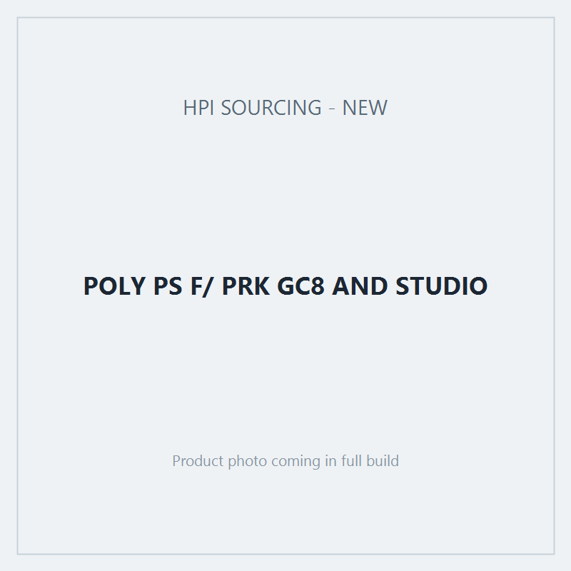 POLY PS F/ PRK GC8 AND STUDIO