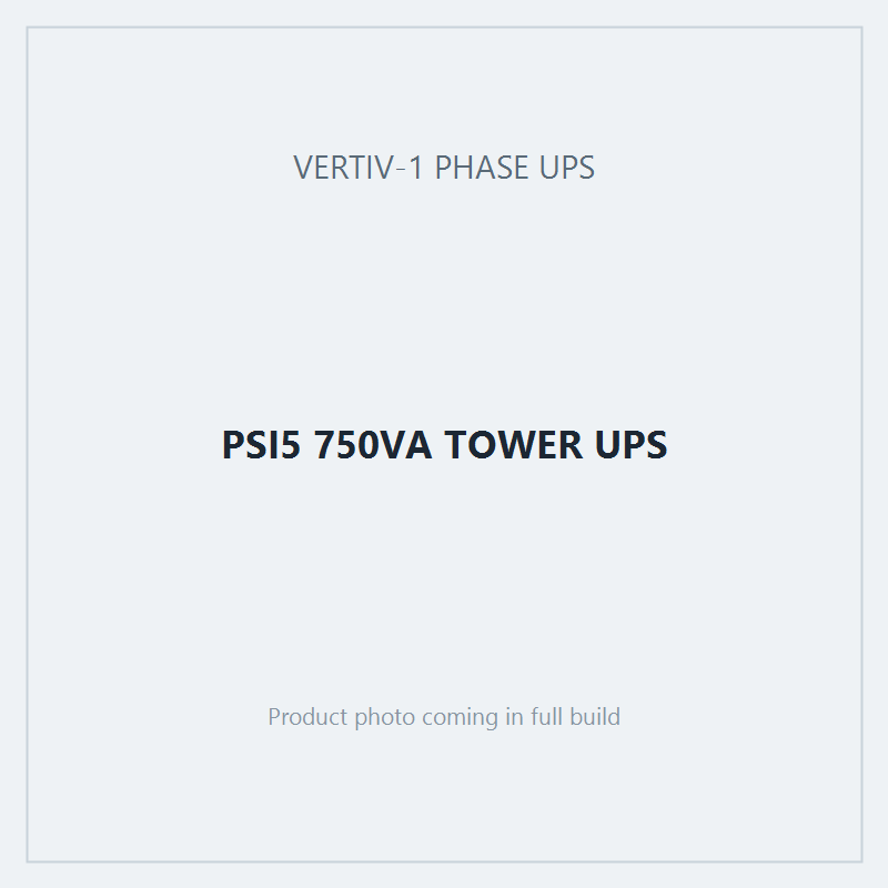 PSI5 750VA TOWER UPS