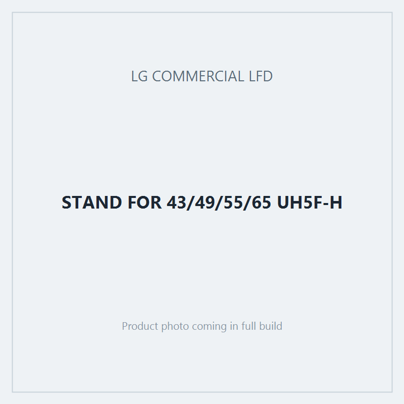 STAND FOR 43/49/55/65 UH5F-H