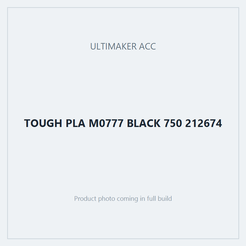 TOUGH PLA M0777 BLACK 750 212674