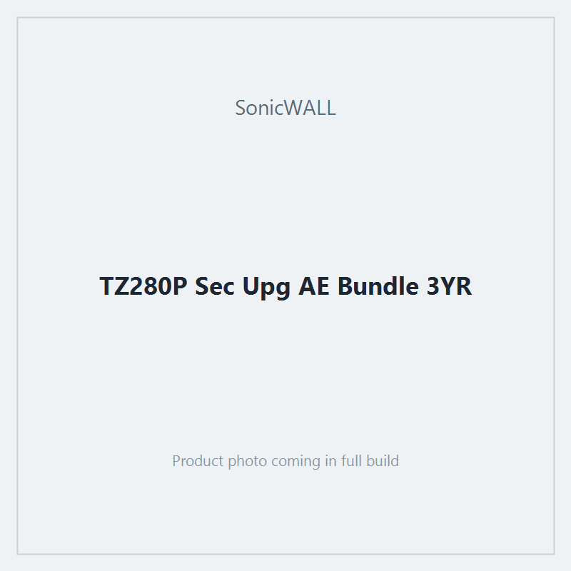TZ280P Sec Upg AE Bundle 3YR