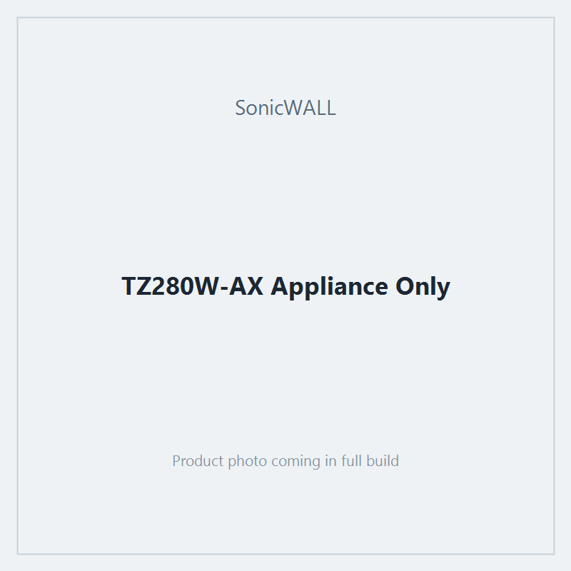 TZ280W-AX Appliance Only