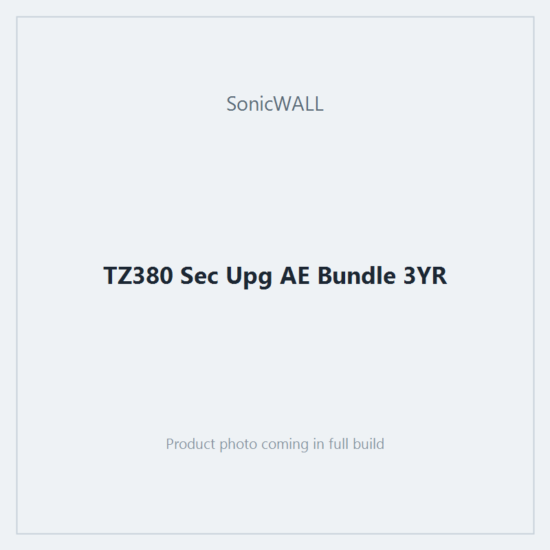 TZ380 Sec Upg AE Bundle 3YR