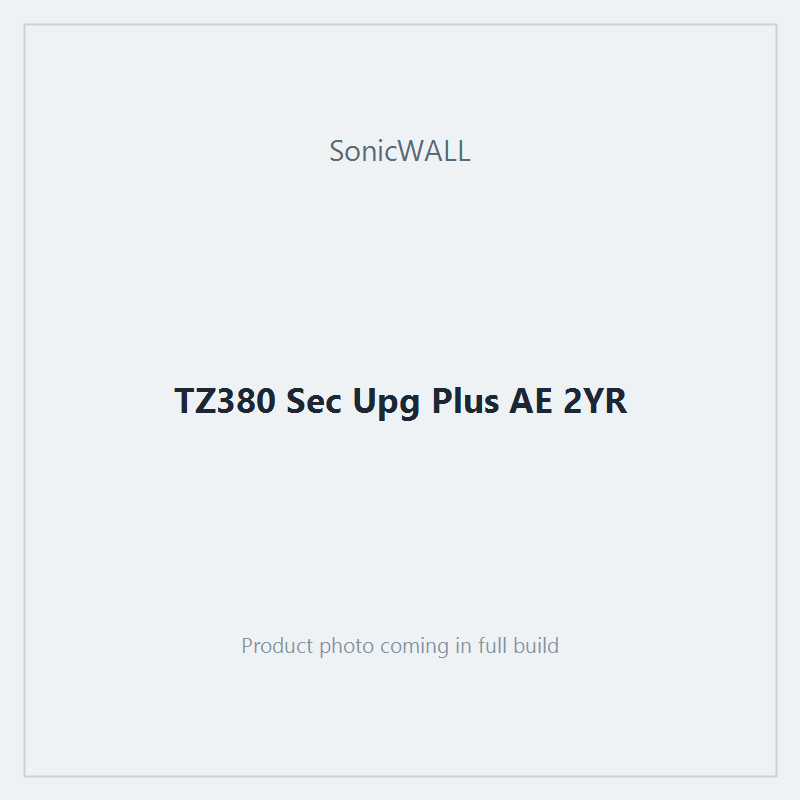 TZ380 Sec Upg Plus AE 2YR