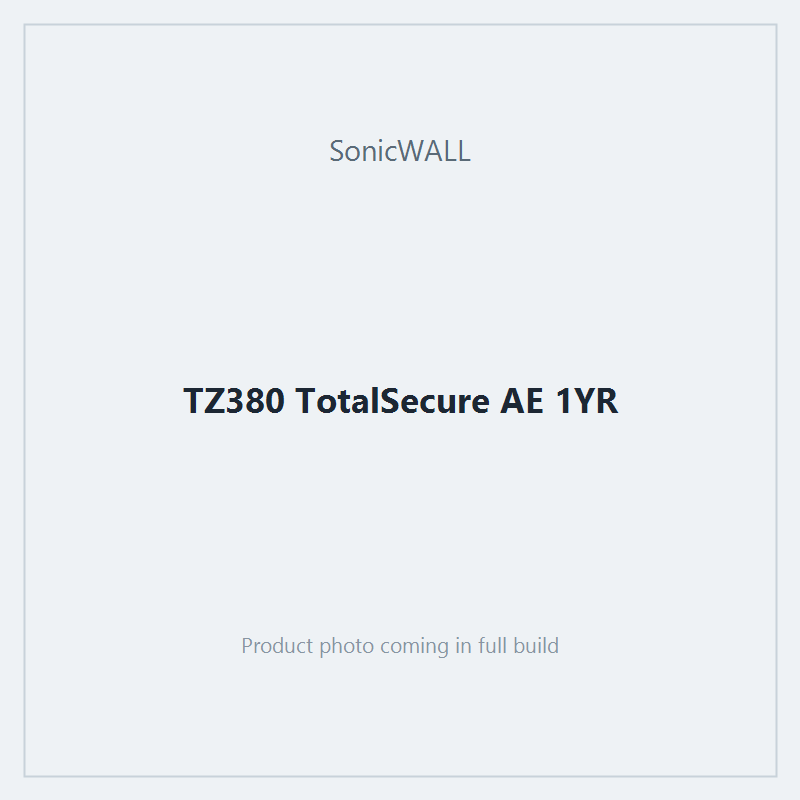 TZ380 TotalSecure AE 1YR