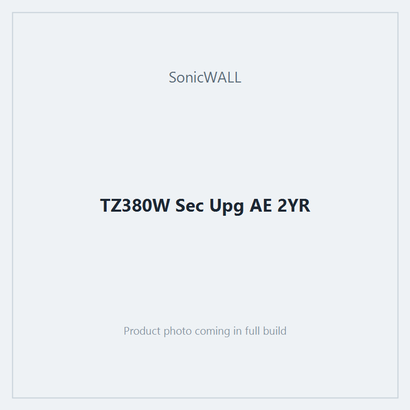 TZ380W Sec Upg AE 2YR
