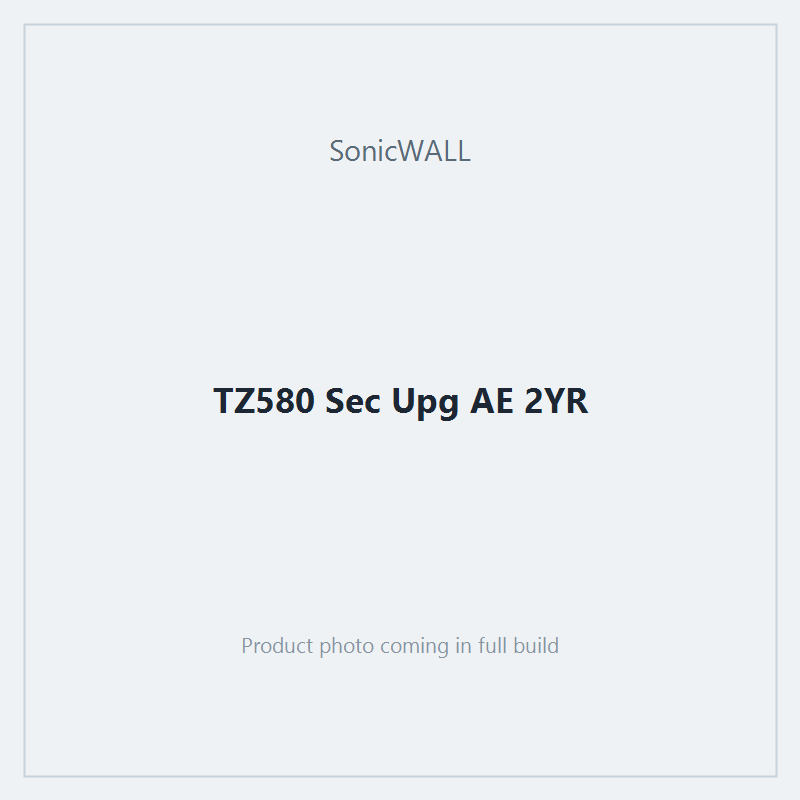 TZ580 Sec Upg AE 2YR