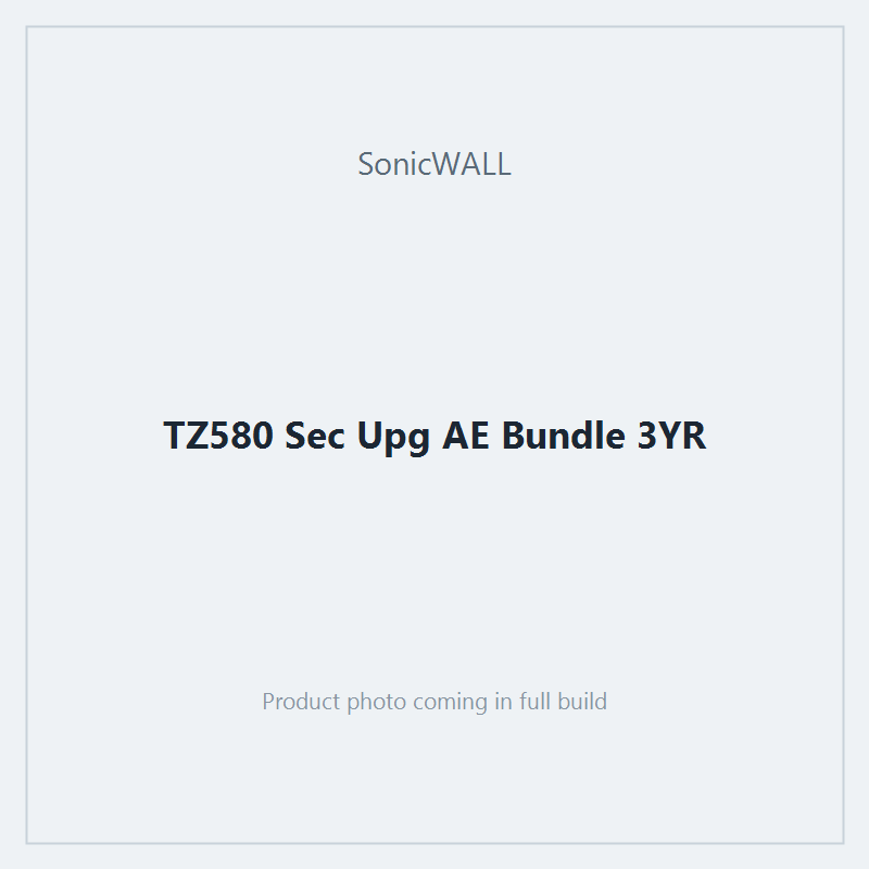 TZ580 Sec Upg AE Bundle 3YR