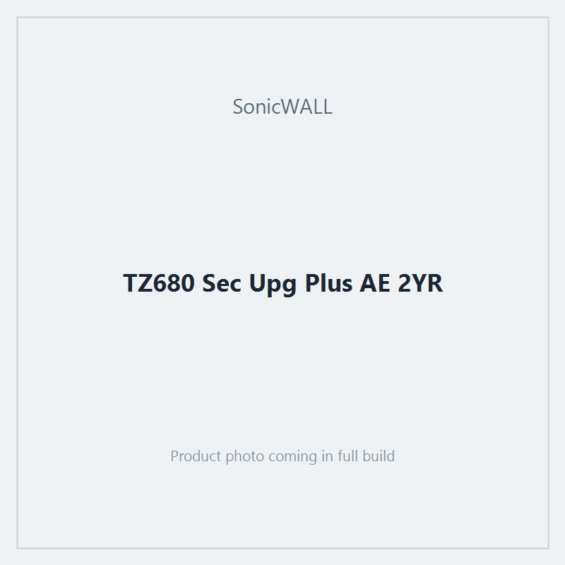 TZ680 Sec Upg Plus AE 2YR