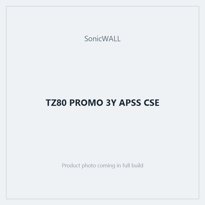 TZ80 PROMO 3Y APSS CSE