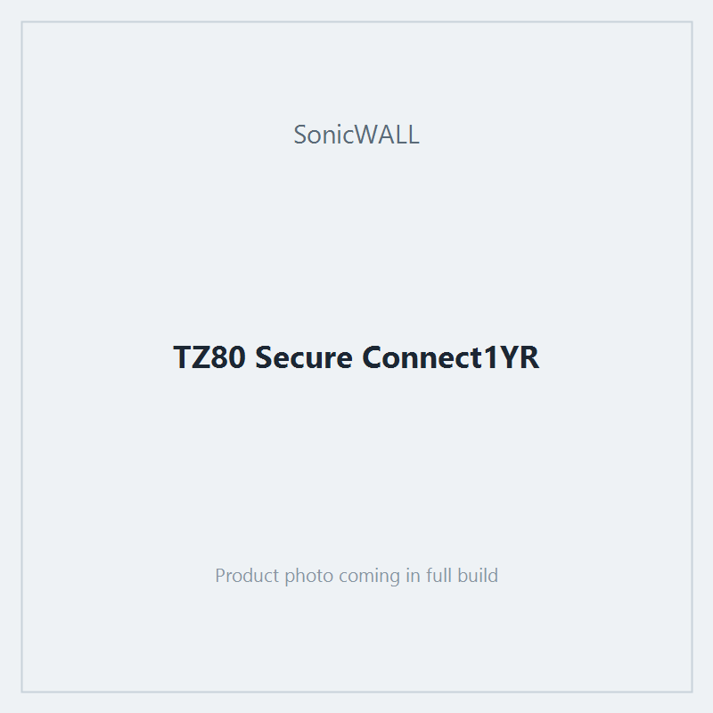 TZ80 Secure Connect1YR