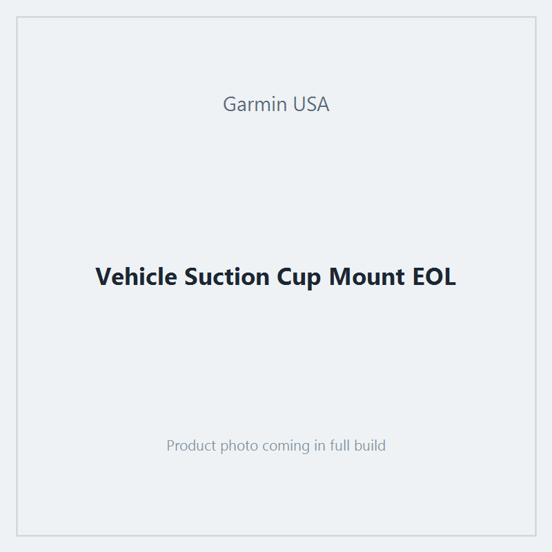 Vehicle Suction Cup Mount EOL