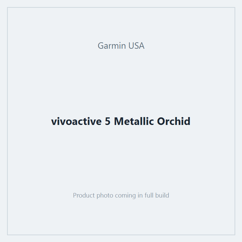 vivoactive 5 Metallic Orchid
