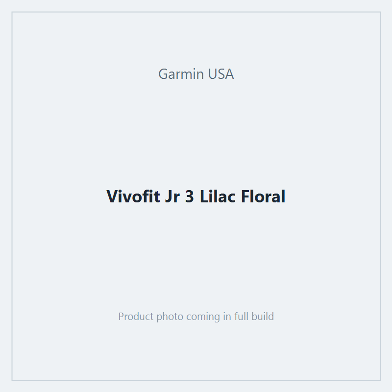 Vivofit Jr 3 Lilac Floral