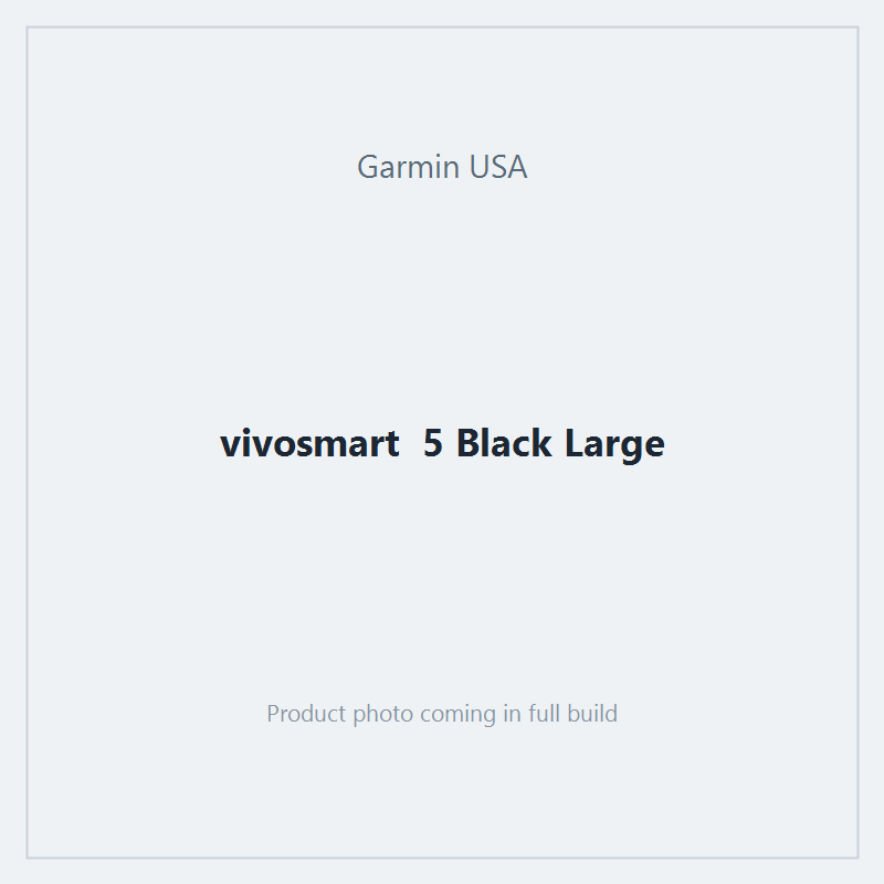vivosmart  5 Black Large