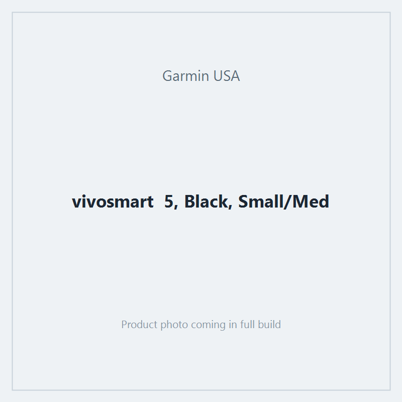 vivosmart  5, Black, Small/Med