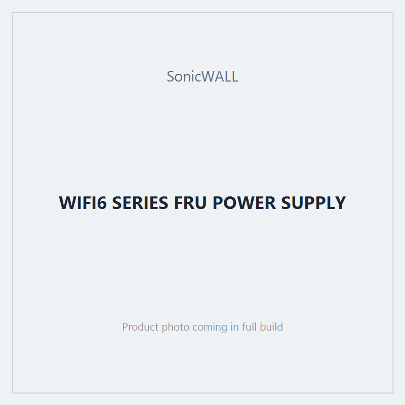 WIFI6 SERIES FRU POWER SUPPLY